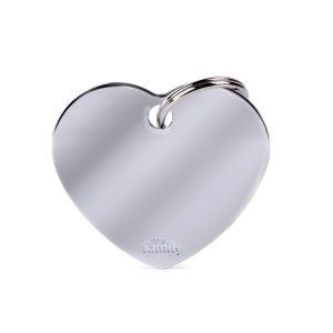 Medaglietta Basic Cuore Grande in Ottone