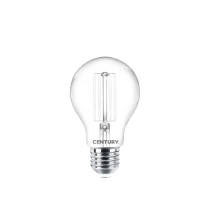 Century Lampada LED INCANTO GOCCIA CHIARA A60 9W E27 2700K – Luce Calda 1055 Lumen – ING3W-092727