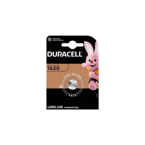 Batteria a bottone al litio, CR1620, 3 V Duracell
