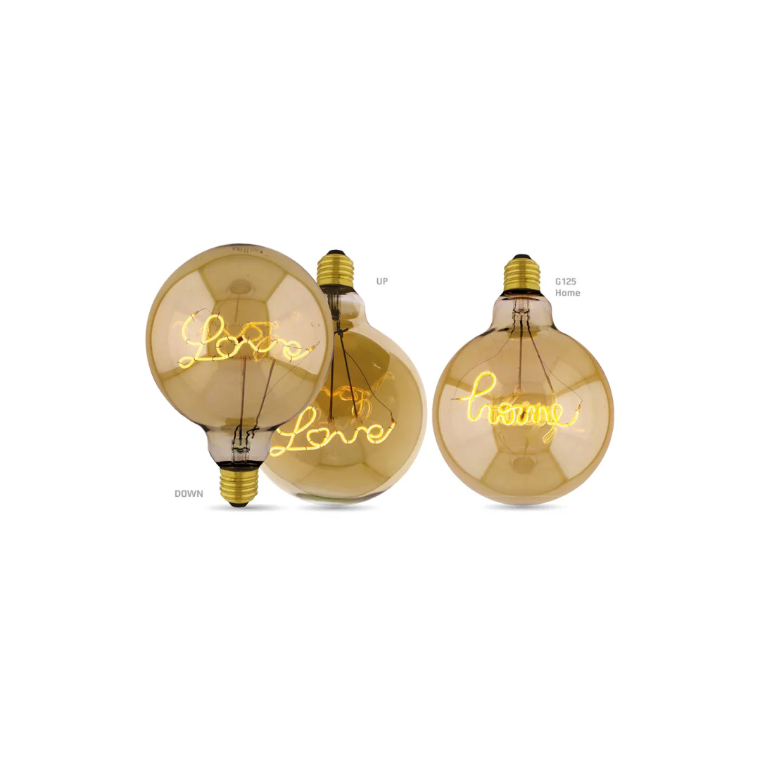 Lampadina LED Daylight Vintage Jug Love G125 700216.KDA – Design Decorativo E27 - immagine 2
