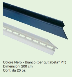 Profilo di Ventilazione per muri asciutti Guttabeta PT aperto e Chiuso - immagine 2