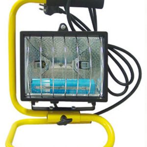 PROIETTORE ALOGENO 500W CON SUPPORTO