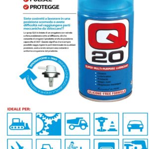 Q20 QOIL Super Lubrificante Multifunzione ml. 400