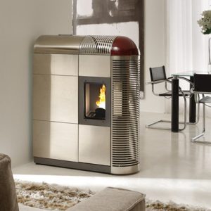 STUFE A PELLET TRIFACCIALE