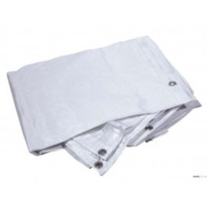 TELO OCCHIELLATO bianco PPE NET 1,80X10 Metri