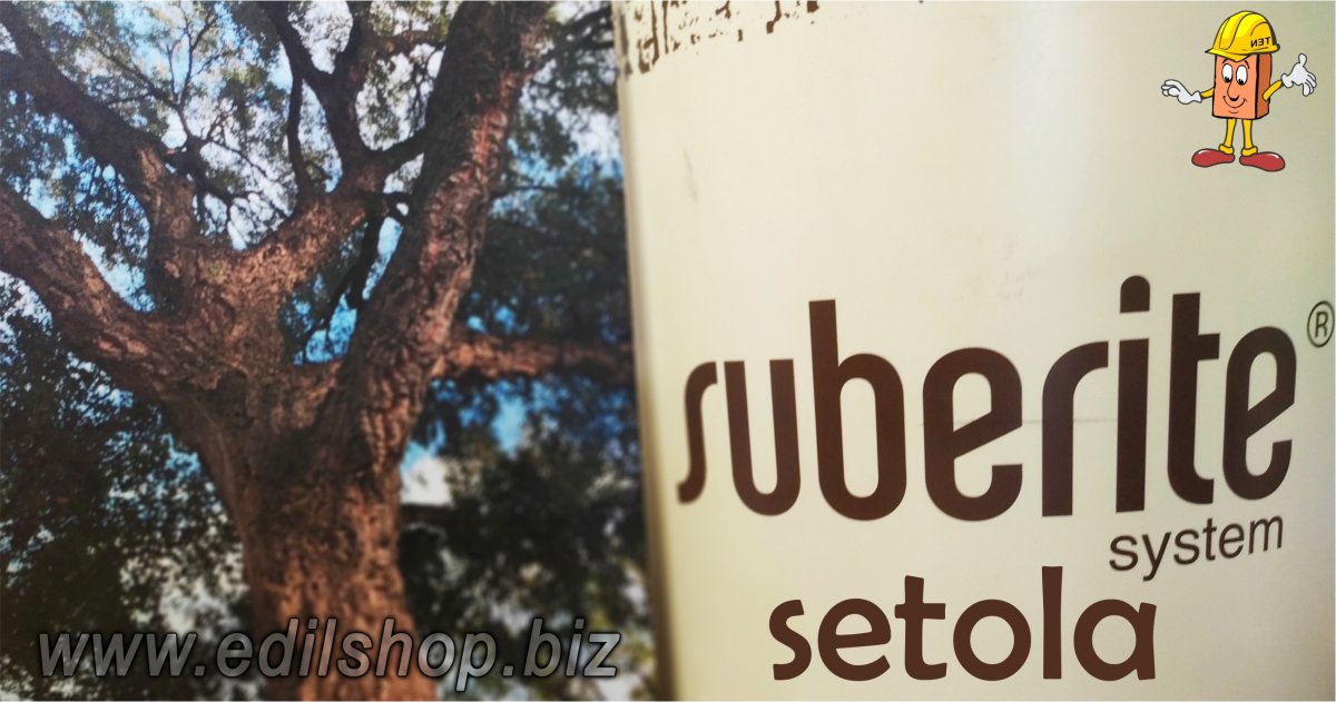 Pittura a base di Sughero Suberite Setola 15 Kg. - immagine 2
